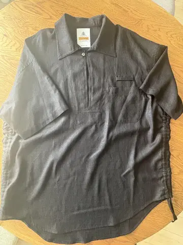 MAISON SPECIAL 스키퍼 셔츠 블랙