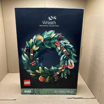 LEGO Icons 리스 만들기 키트 10340 (1194 피스)