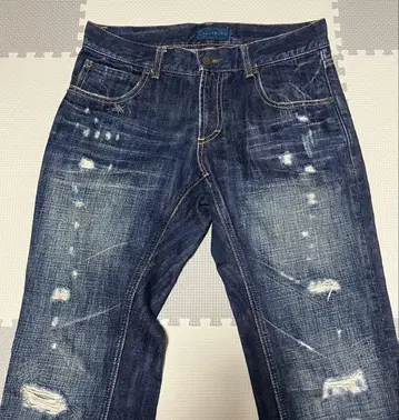 레이지블루 데미지 가공 데님 청바지 M