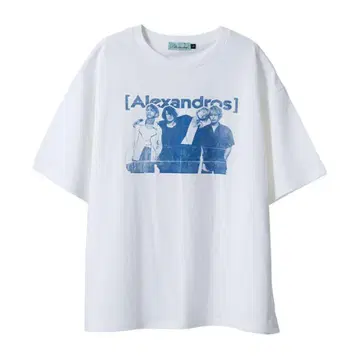 [Alexandros] 알렉산드로스 T셔츠 화이트 L사이즈