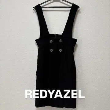 REDYAZEL 버튼 디자인 미니 점프 스커트