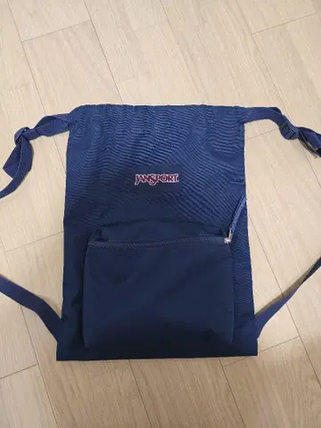 JANSPORT 냅색 백팩 네이비