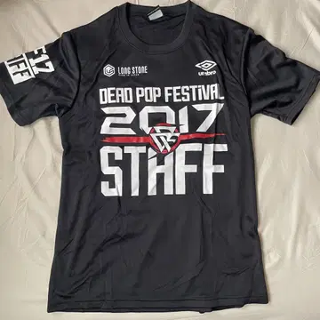 DEAD POP FESTIVAL 2017 STAFF T셔츠 M 사이즈