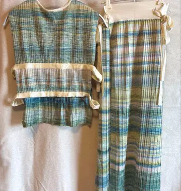 TAN 카스리 플리츠 니트 셋업