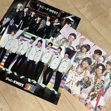 쟈니즈 WEST 포스터 세트
