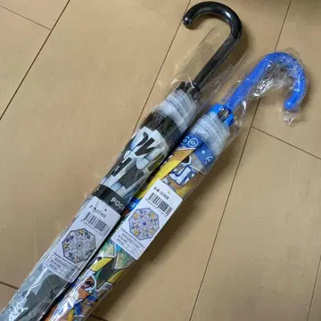 미사용 새상품 포켓몬 캐릭터 우산 비닐 우산 2세트 55cm