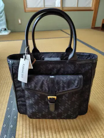 간사이비스 KANSAI BIS 토트백 블랙
