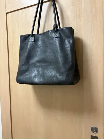 렌 소가죽 토트백 다크 그레이 새상품급 유팩 발송
