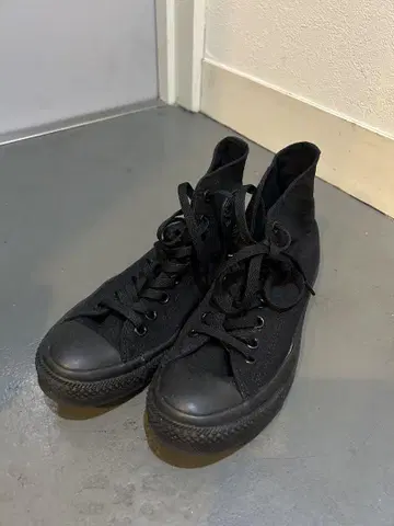converse 컨버스 올스타 하이컷 블랙 25.0