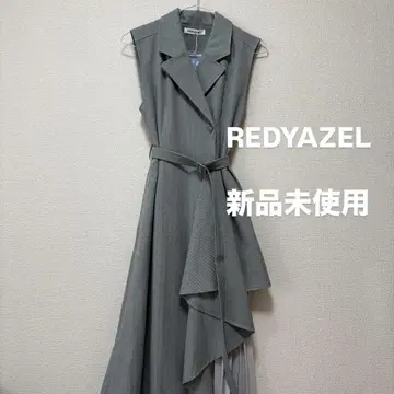 REDYAZEL 미사용 새상품 슬리브리스 사이드 플리츠 원피스 M 사이즈