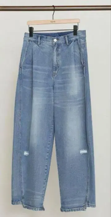 YENN CURVED SEAM DENIM PT 38