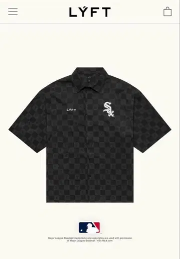 [ 완판템 ] LYFT x MLB 콜라보 화이트 양말 셔츠 새상품