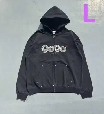 9090 OG 로고 어소트 집 후디