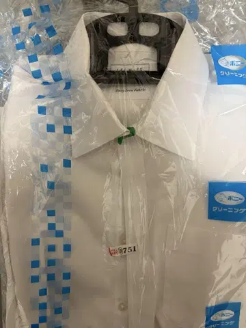 LES MUES 이지 다리미 화이트 셔츠 2장