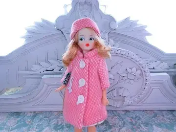 태미 인형 의상 [ 모헤어 코트 ]