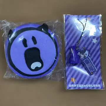 AMPTAKxCOLORS 마제타 메가폰 참 스트랩 마스코트 파우치