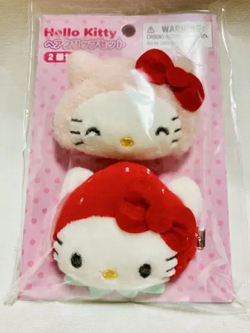 산리오 Sanrio 나의 데코백 헤어 클립 세트 헬로키티