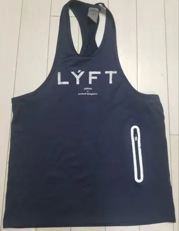 LYFT 탱크탑 S 사이즈 네이비