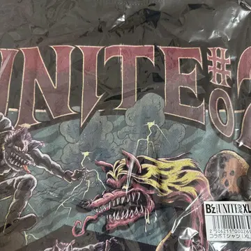 가격 인하 불가 B'z UNITE #02 콜라보T셔츠 맨위즈 XL사이즈