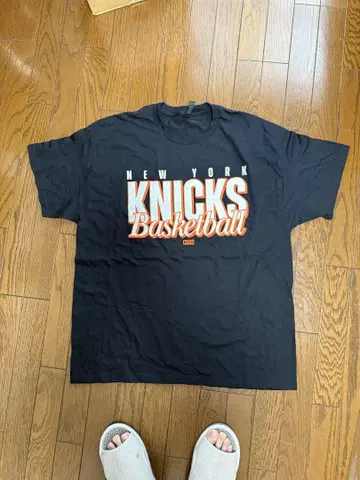 New York Knicks T셔츠 XL 블랙