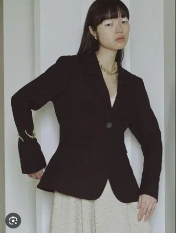 Ameri WAIST SHAPE FLARE JACKET