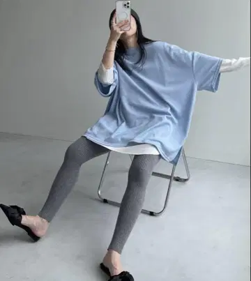 wee9s HANSODE sweatee 슈퍼 루즈 라이트 스웨티