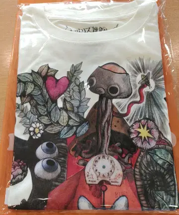 보리스 잡화점 히구치 유코 티셔츠 아부 XL 사이즈