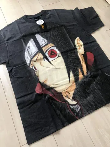 나루토 NARUTO bootleg tee XL 빈티지 t셔츠 블랙