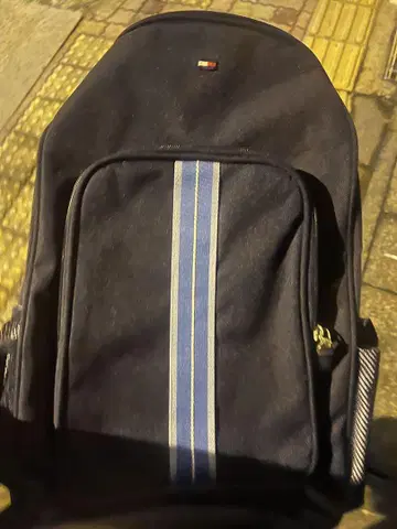 타미힐피거 백팩 25L 블루 블랙 베이스