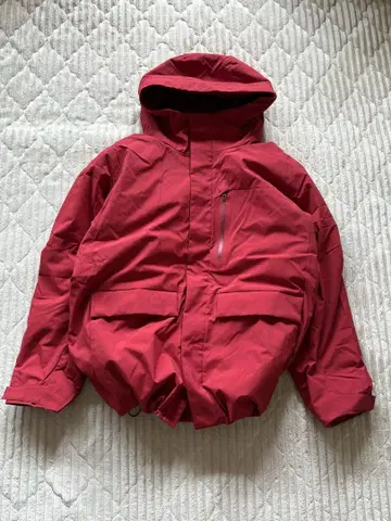 유니클로 하이브리드 다운 후드티