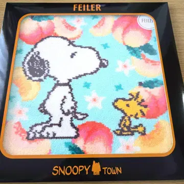 FEILER 스누피타운 콜라보 손수건 미개봉 새상품 피치