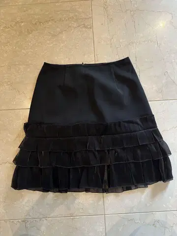 지저스 디아망테 미니 스커트 블랙