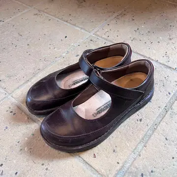 단종품 BIRKENSTOCK 멜리 제인 브라운 36 23cm