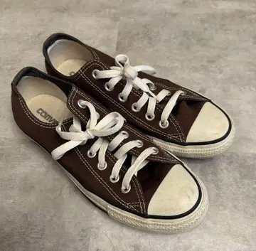 CONVERSE ALL STAR 브라운 스니커즈