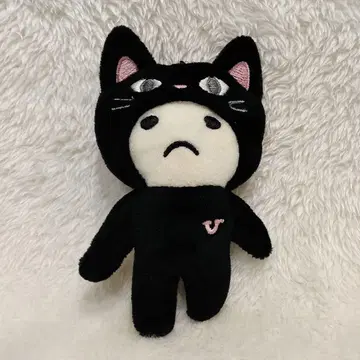 BUCK-TICK 시리어스 베어 키링 검은 고양이 덤 포함 봉제 인형