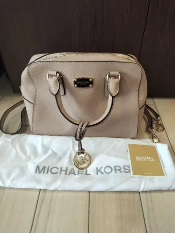 [ 새상품급 ] MICHAEL KORS 핑크 베이지 숄더백
