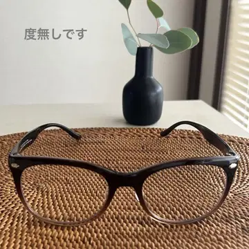 무도수 브라운 그라데이션 안경