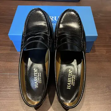 HARUTA 로퍼 블랙 일본제