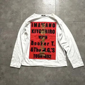 키노 시로 롱 T셔츠 RC 석세션 반T 1992년 투어 T