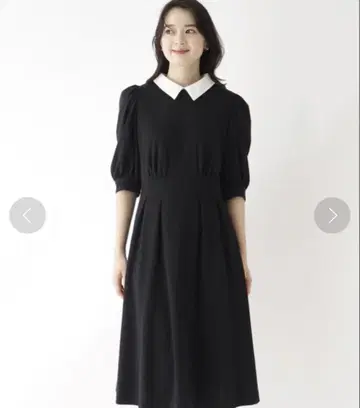 칼라 분또 저지 원피스