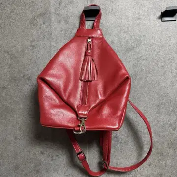 ili New York GENUINE LEATHER 가죽 백팩