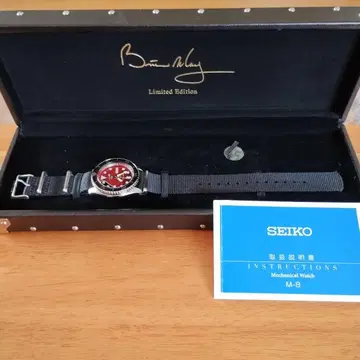 SEIKO 5 스포츠 자동 시계 한정판 브라이언 메이