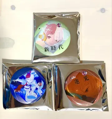 ado 팝업 캔뱃지 우타 3종 세트