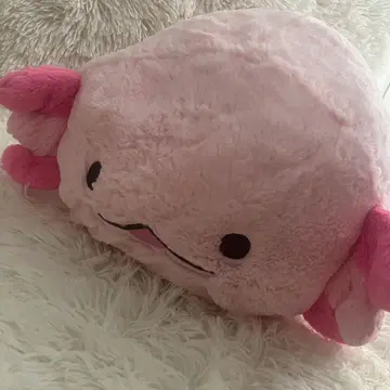택 포함 널널 우파즈 빅 핑크 봉제 인형