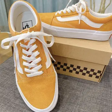 VANS V36CF BLOOM 오렌지 스니커즈 US 6