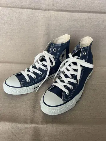 CONVERSE ALL STAR 네이비 하이컷 24.5cm