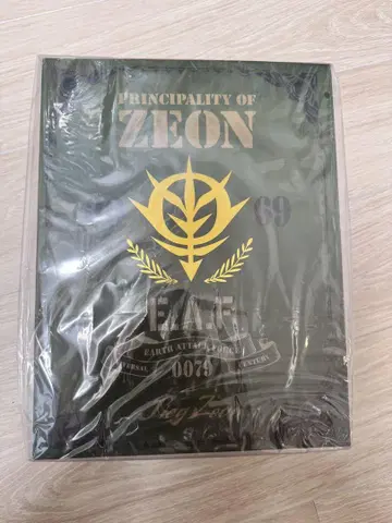 미사용 새상품 기동전사 건담 지온 공국군 책상 위 공구 BOX