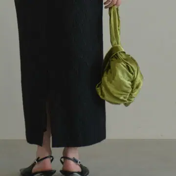 ANDRESD 콜론 형태 백 / coron form bag 그린