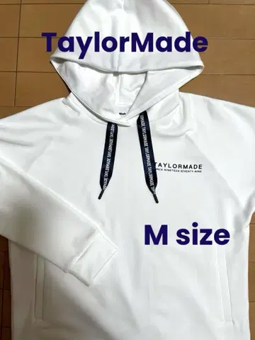 [ 새상품급 ] 테일러메이드 골프 후드티 화이트 M 사이즈