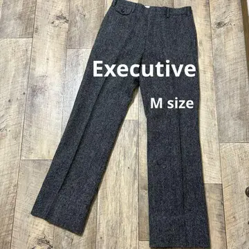 Executive 그레이 트위드 슬랙스 24A616